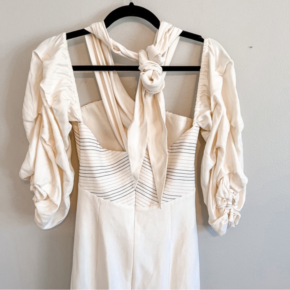 Alexis Zuki Hi-Low Dress, White, Cream, size Small. New With Tags! - Picture 7 of 11